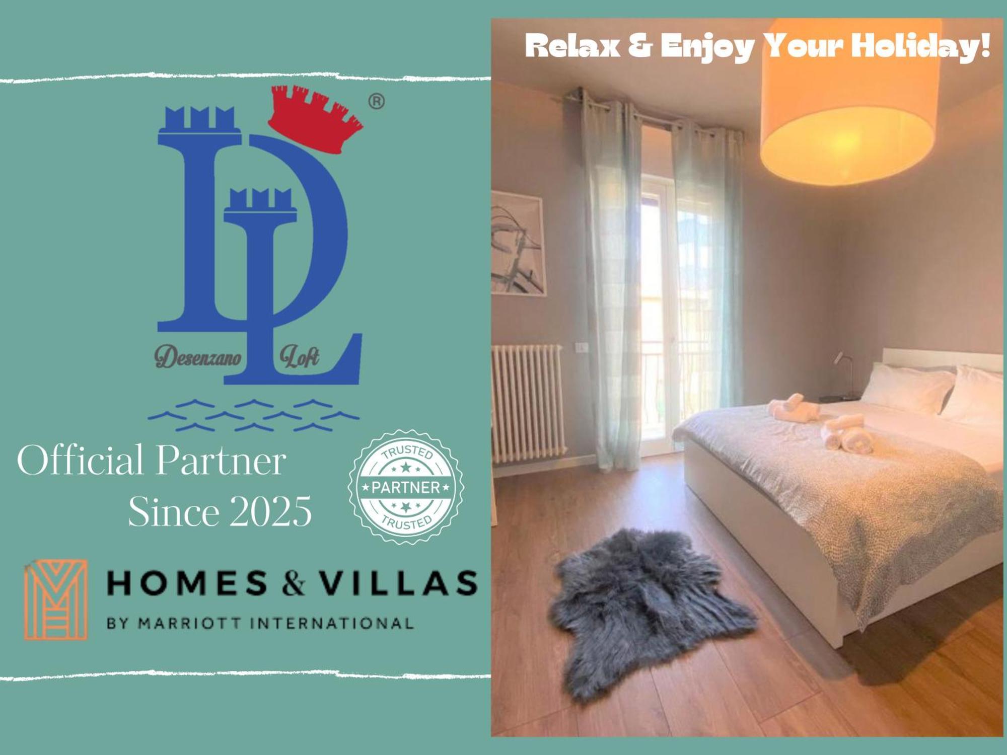 Desenzanoloft Official Partner Marriott Homes & Villas - Bacco Family Apartment Дезенцано-дель-Гарда Экстерьер фото
