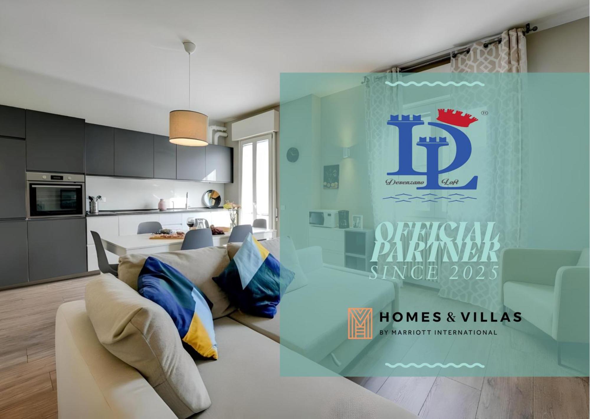 Desenzanoloft Official Partner Marriott Homes & Villas - Bacco Family Apartment Дезенцано-дель-Гарда Экстерьер фото